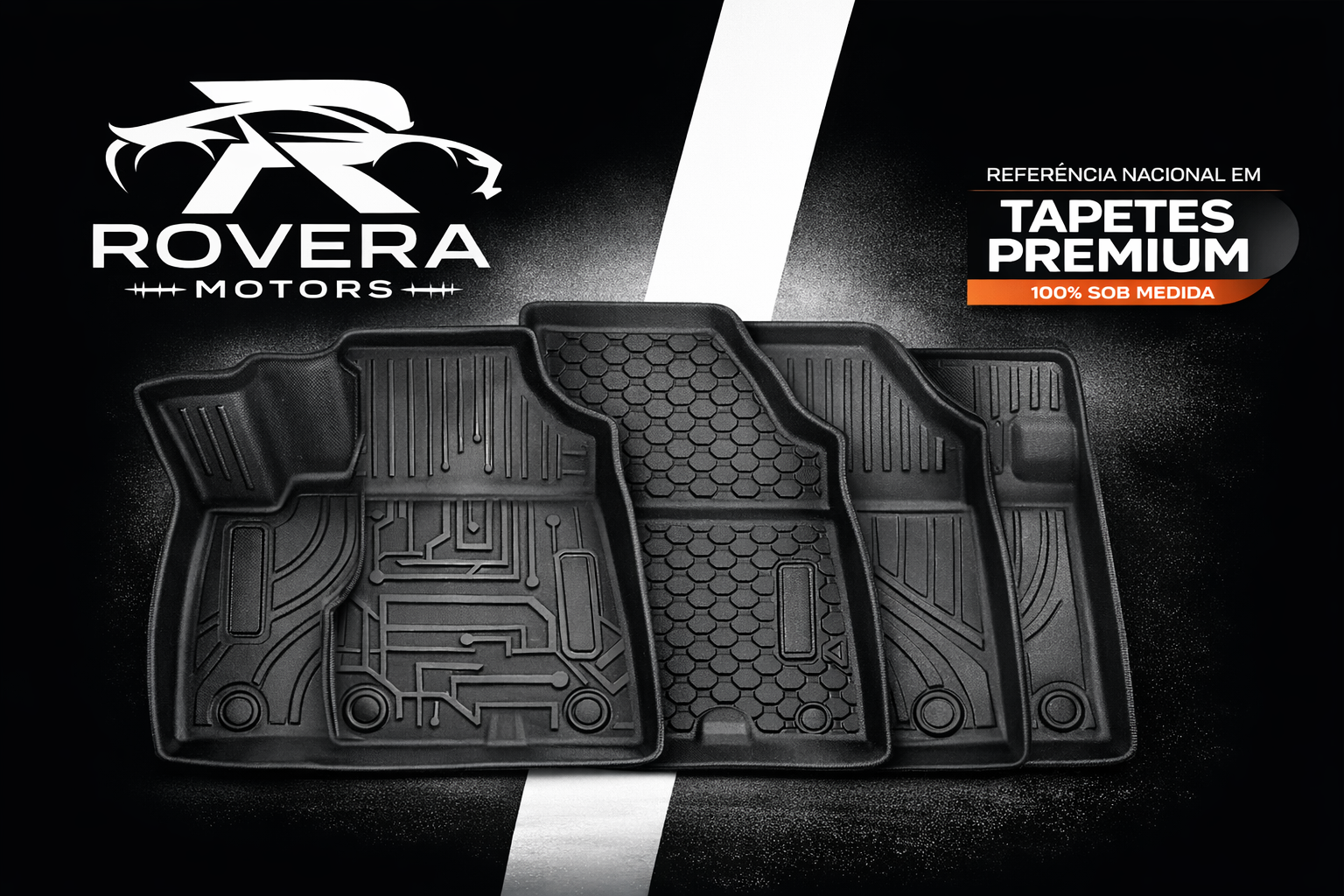 Tapetes Bandeja 3D Premium - Rovera Motors